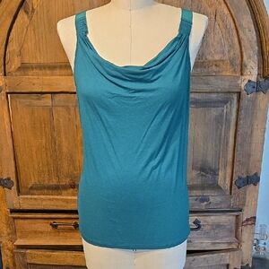 Ann Taylor Turquoise Sleeveless Top